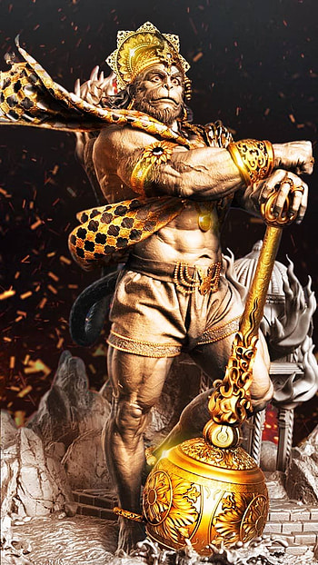 Lord Hanuman 3D, hanuman ji 3d HD phone wallpaper