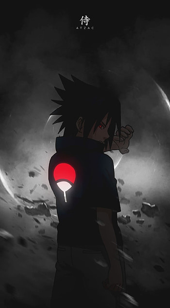 Uchiha on Dog, sasuke logo HD phone wallpaper