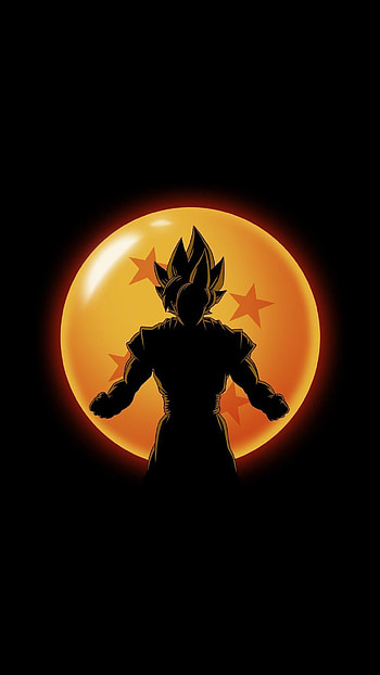 Black AMOLED Dragon Ball, oled dragon ball z HD phone wallpaper