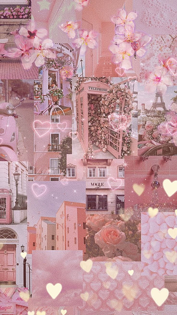 pastel pink aesthetic ipad HD phone wallpaper