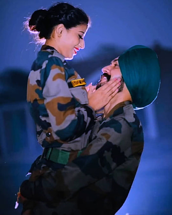 Indian Army Couple, indian army lovers HD phone wallpaper
