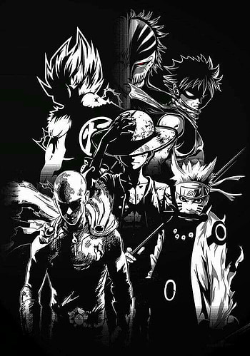 Pin on Cartoons/Anime/Manga, goku naruto luffy HD phone wallpaper
