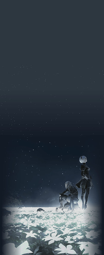 The Backgrounds of the Concert Website is so Beautiful : nier, nier automata HD phone wallpaper