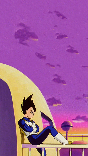 dbz vegeta aesthetic HD phone wallpaper