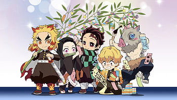 40 Best Demon Slayer Chibi, demon slayer kawaii HD wallpaper