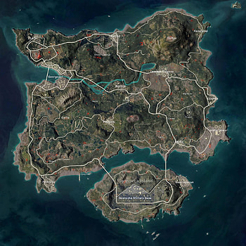 PUBG's original map is getting remastered, erangel map HD phone wallpaper