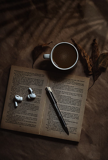 Coffee Study, study book HD phone wallpaper