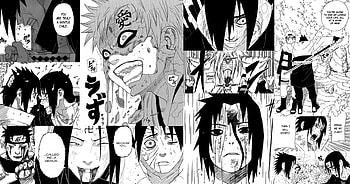 naruto manga panels HD wallpaper