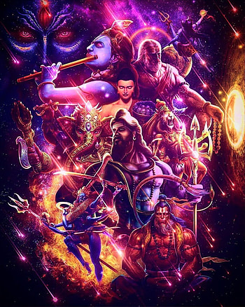 Hindu Gods In, all hindu gods HD phone wallpaper