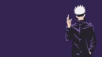 Jujutsu Kaisen, gojo minimalist HD wallpaper