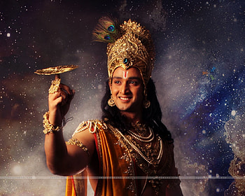Sree Krishna In Mahabharat Star Plus, vijay tv mahabharatham HD wallpaper