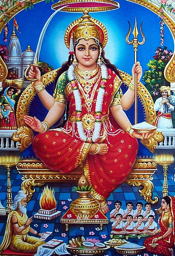 Santoshi Maa, maa santoshi HD phone wallpaper