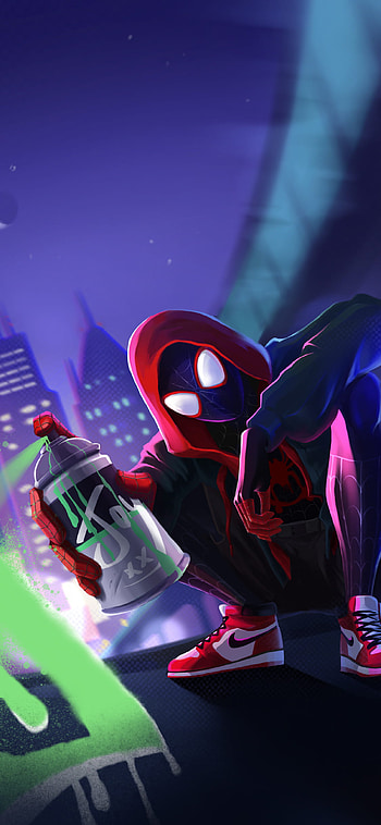 miles morales HD phone wallpaper