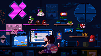 Mario's room [3840x2160] :, lofi room HD wallpaper