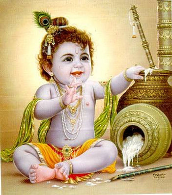 Cute Newborn Baby Cute Bal Gopal HD phone wallpaper