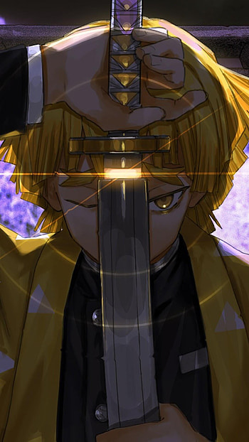 Zenitsu Agatsuma Kimetsu No Yaiba, demon slayer HD phone wallpaper