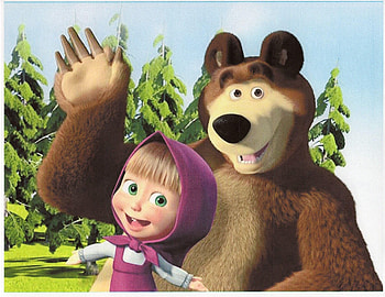76 best Masha and the Bear HD wallpaper