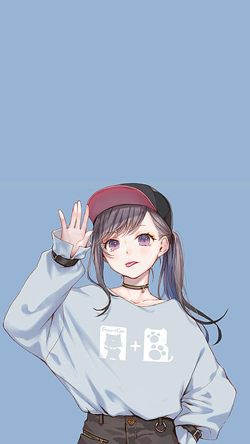 Anime Profile Girl, anime profile whatsapp HD phone wallpaper