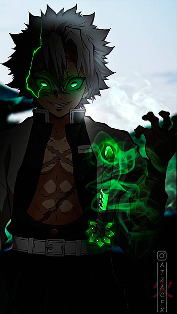 Sanemi by AtzacFx, wind hashira HD phone wallpaper