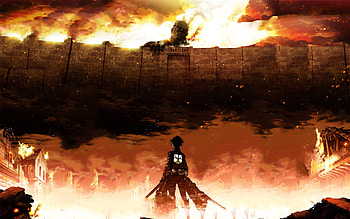 Attack On Titan, aesthetic attack on titan HD wallpaper