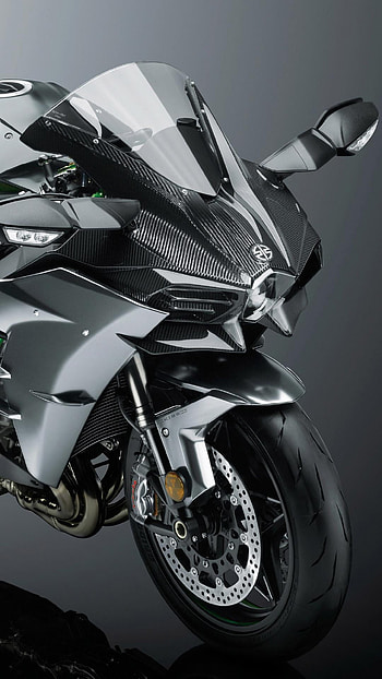 Kawasaki Ninja H2R, kawasaki h2r mobile HD phone wallpaper