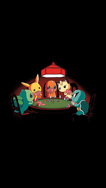 Pokemon with Amoled Black Backgrounds in both [1920x1080], pokemon oled HD phone wallpaper