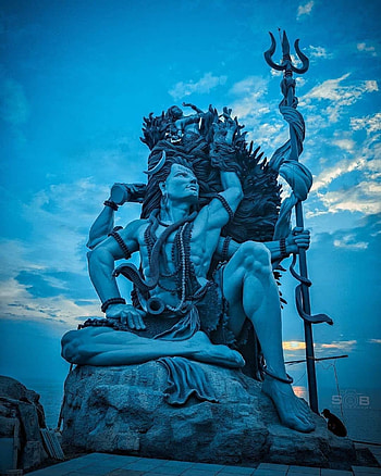 Best Azhimala Shiva Statue HD phone wallpaper