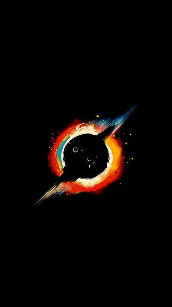 AMOLED Minimal, amoled cartoon HD phone wallpaper