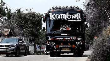KOMBAN DAWOOD NEW MASS ENTRY, komban tourist bus HD wallpaper