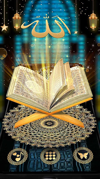 Al Quran Sharif Theme launcher for Android HD phone wallpaper
