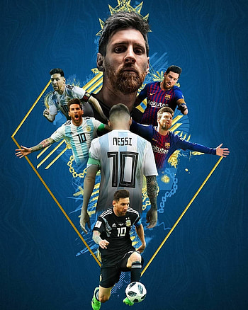 messi 3d for, gracias messi HD phone wallpaper