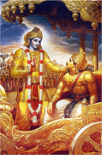 Krishna Arjuna Bhagavad Gita Mahabharata Rama, Lord Krishna, krishna mahabharat HD phone wallpaper