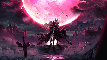 Pink Gaming PC HD wallpaper