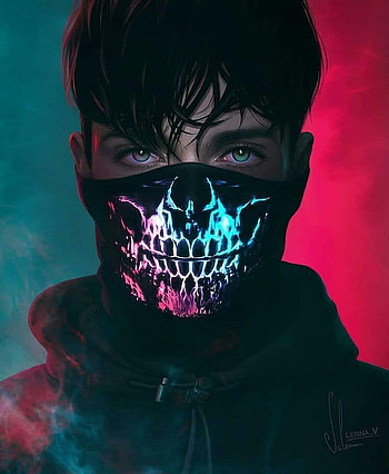 Whatsapp Dp Joker Mask HD phone wallpaper