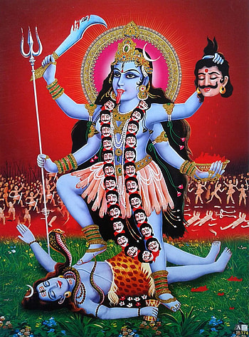 8.5x11 Inch Poster Kali Maa Kaali Mata • $2.20 in 2020, dangerous kali mata HD phone wallpaper
