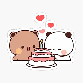 Panda Bear, Bubu Dudu Sticker by dev, dudu bubu HD phone wallpaper