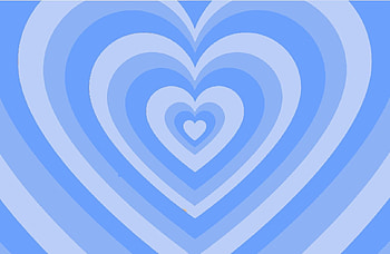 Corazón aesthetic celeste PC in 2022, blue heart aesthetic pc HD wallpaper