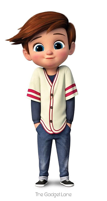 Cute Cartoon Boy, cartoon character boys HD phone wallpaper