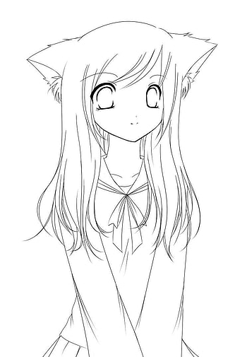 coloring : Cute Girl Coloring Page Luxury References Coloring Page Cute Girls Cute Girl Coloring Page ~ queens, coloring pages HD phone wallpaper