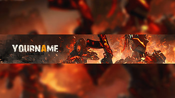 Fire YouTube Banner Pack Template, fire thumbnail HD wallpaper