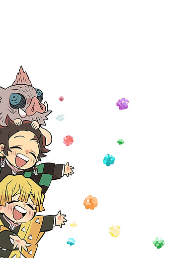 Kawaii Demon Slayer, demon slayer kawaii HD phone wallpaper