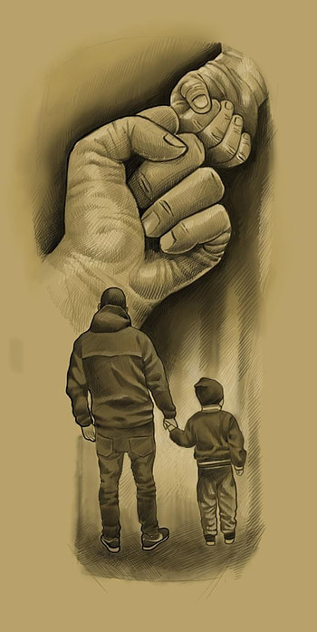 Darrius on эскизы, dad and son sad HD phone wallpaper