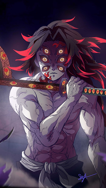 Kokushibo, demon slayer kokushibo HD phone wallpaper