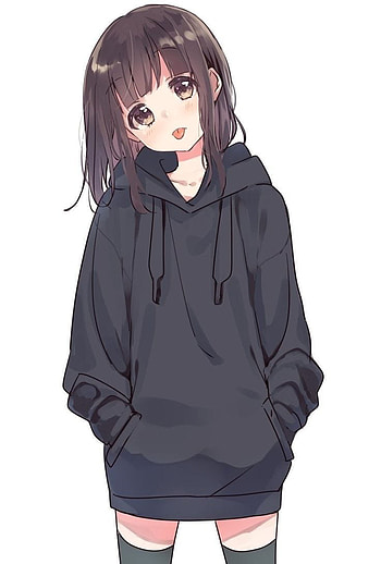 ] Cute Anime Girl, anime attitude girl HD phone wallpaper
