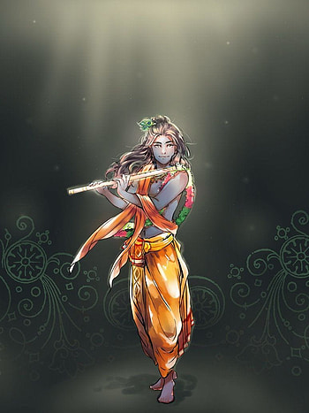 krishna mahabharat HD phone wallpaper