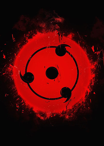 Sharingan on Dog, naruto with sharingan HD phone wallpaper