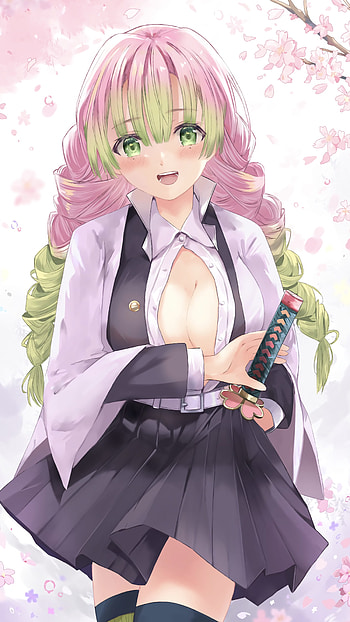 Hashira of Love” Mitsuri Kanroji, love hashira HD phone wallpaper