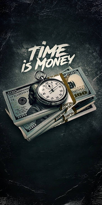 Money Motivation, time motivation HD phone wallpaper
