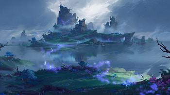 1 Inazuma, genshin scenery HD wallpaper