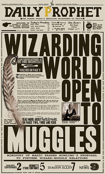 snape daily prophet HD phone wallpaper